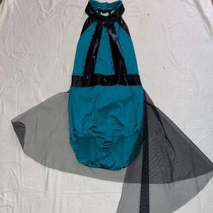 Blue Lyrical Costume